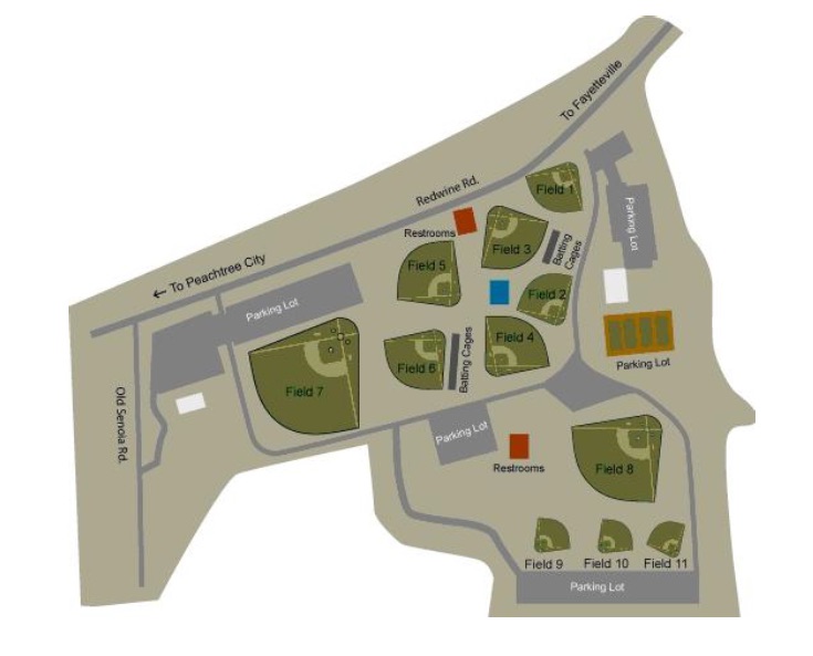 Map Of Kiwanis Park   Park Map 